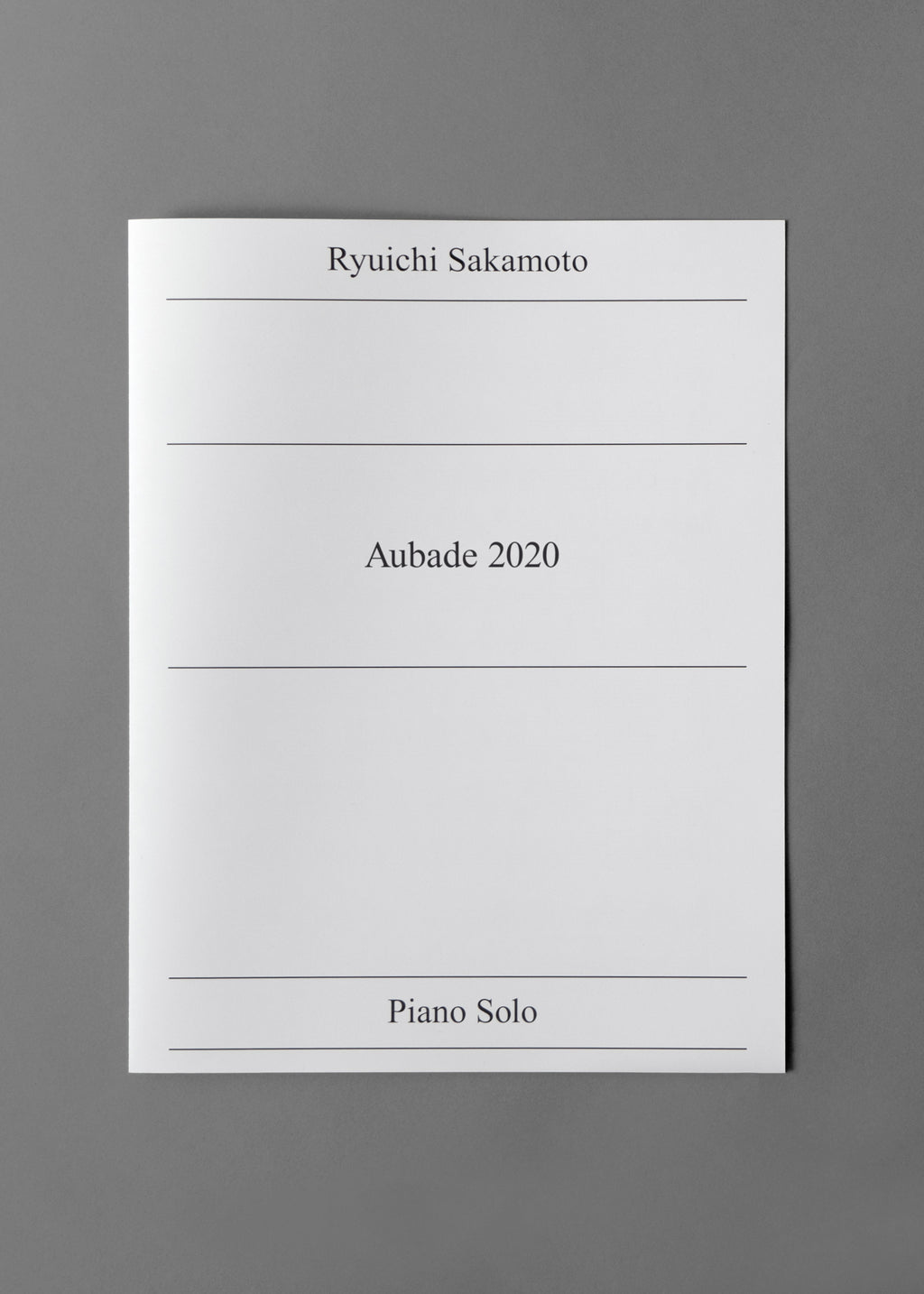 Ryuichi Sakamoto Official score store