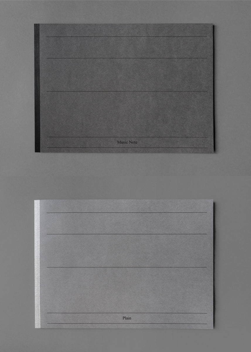 Original Music Paper Notebook & Plain Notebook Ryuichi Sakamoto