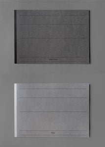 Original Music Paper Notebook & Plain Notebook